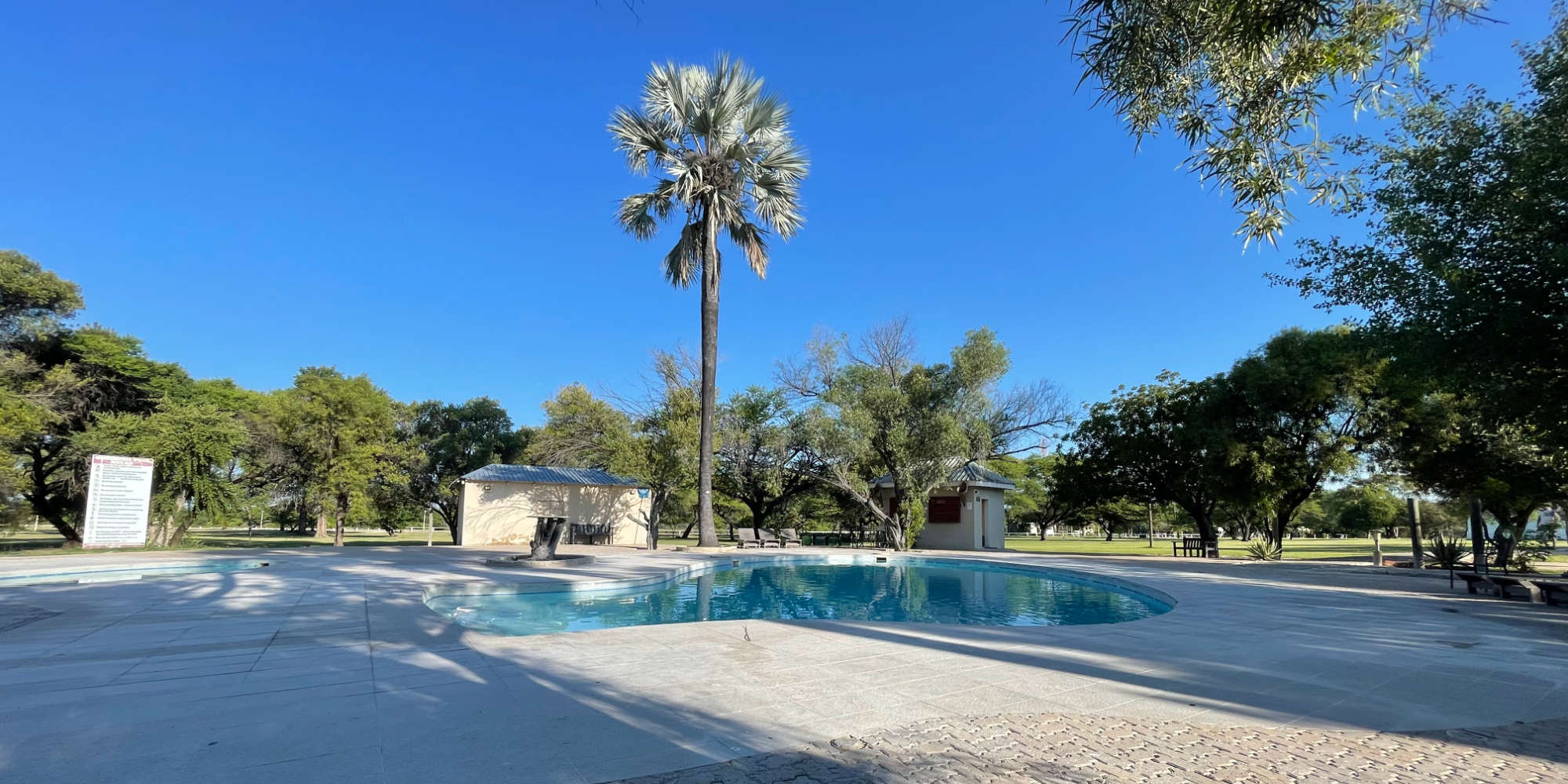 Swimming Pool at Camp Namutoni